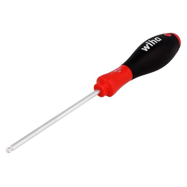 Screwdriver: standard; hex key,spherical; HEX
