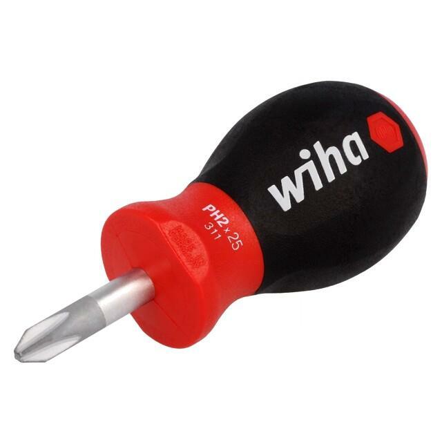 Screwdriver: standard; Phillips; PH2; SoftFinish® |