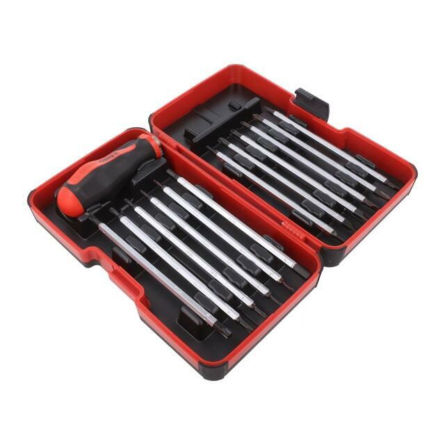 FELO Screwdriver: universal-set; case; 13pcs. |