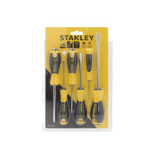 STANLEY Screwdriver: universal-set; Phillips,slot; Essential
