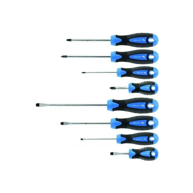 HÖGERT TECHNIK Screwdriver: universal-set; Phillips,slot