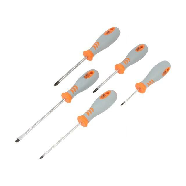 PG TOOLS Screwdriver: universal-set; Pozidriv®,slot