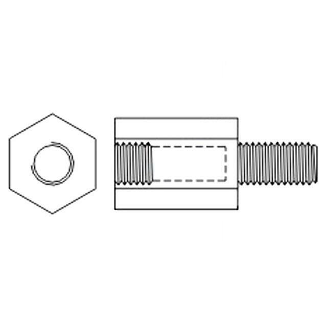 DREMEC Screwed spacer sleeve; 60mm; Int