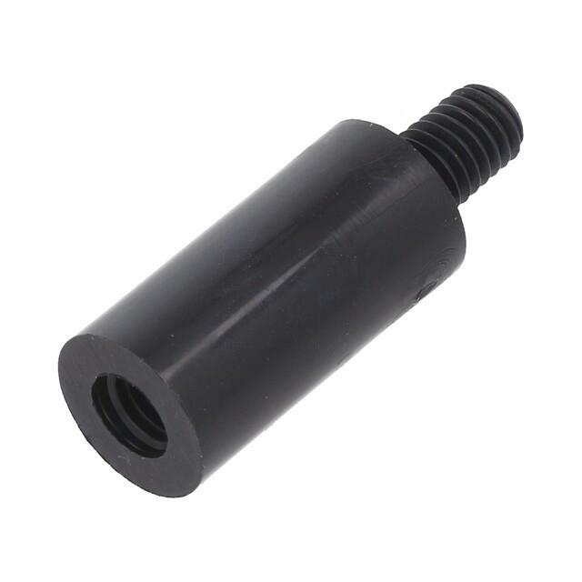 DREMEC Screwed spacer sleeve; cylindrical; polyamide