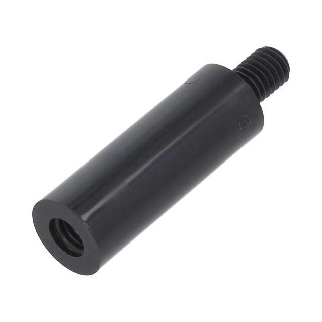 DREMEC Screwed spacer sleeve; cylindrical; polyamide