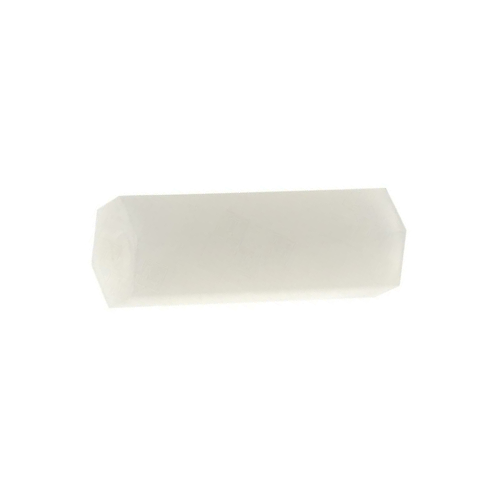 FIX&FASTEN Screwed spacer sleeve; hexagonal; polyamide