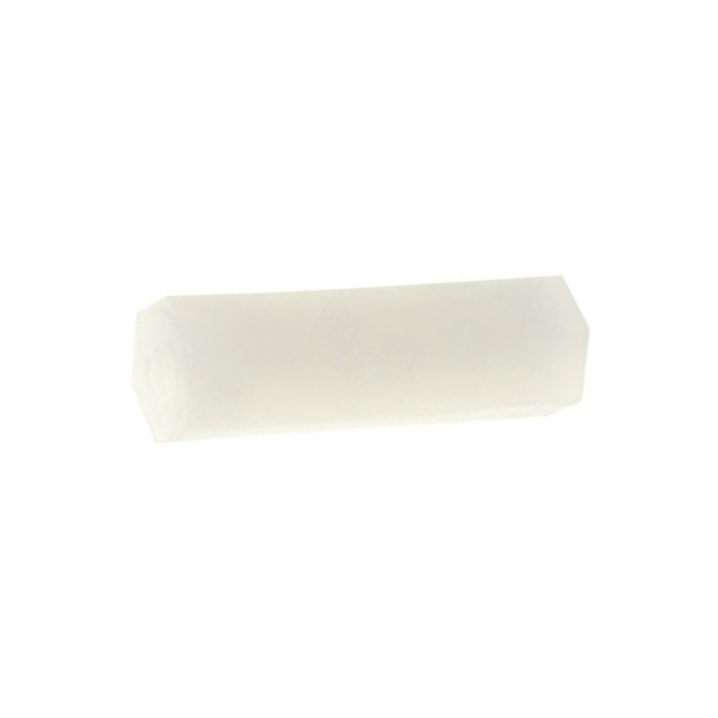 FIX&FASTEN Screwed spacer sleeve; hexagonal; polyamide