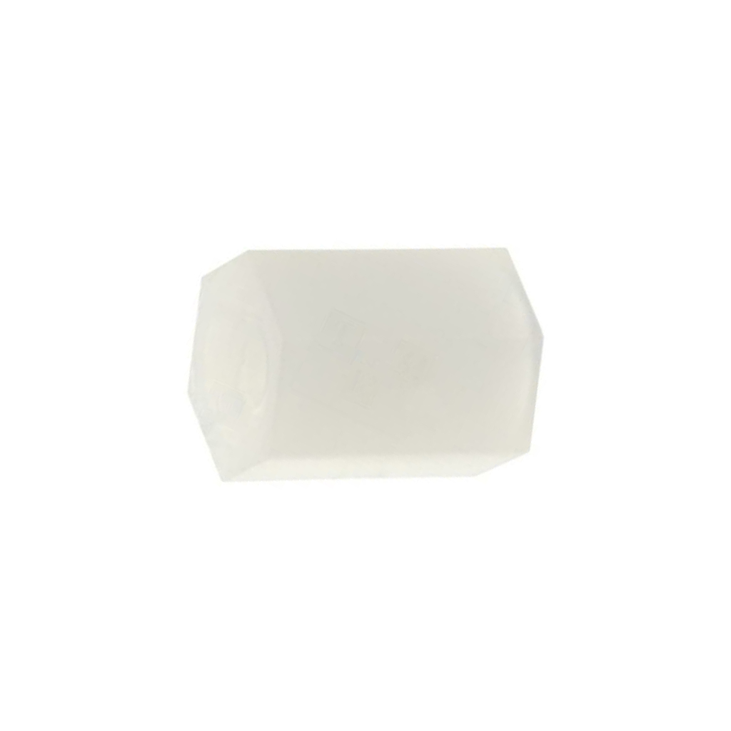 FIX&FASTEN Screwed spacer sleeve; hexagonal; polyamide