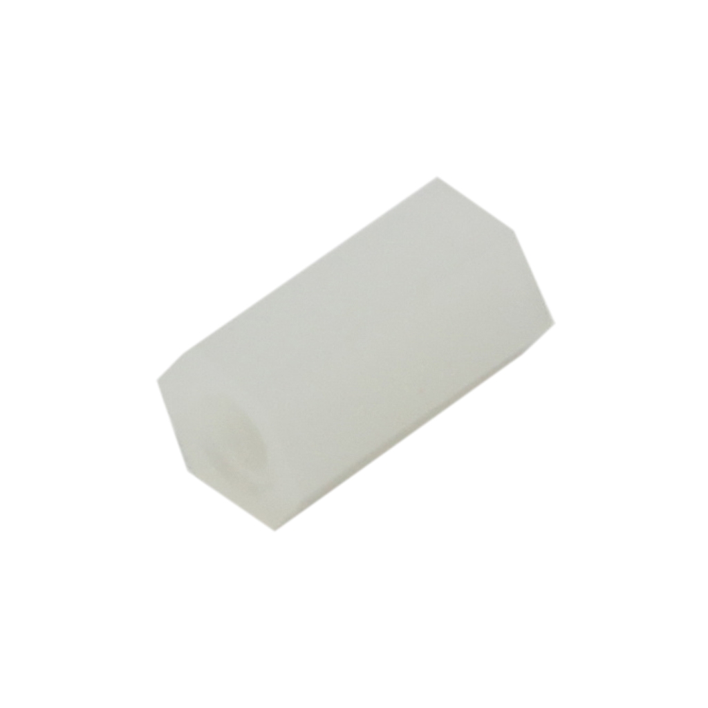 FIX&FASTEN Screwed spacer sleeve; hexagonal; polyamide
