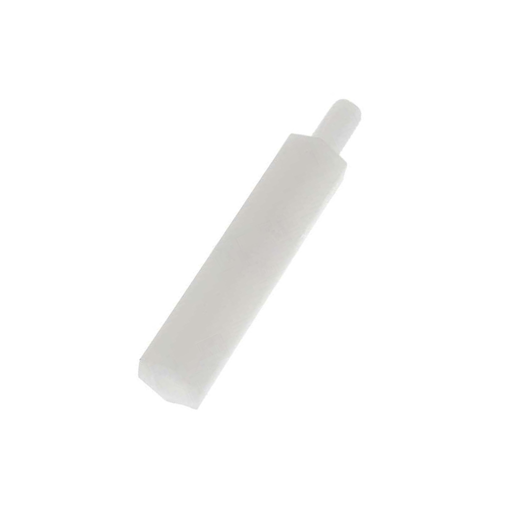 FIX&FASTEN Screwed spacer sleeve; hexagonal; polyamide