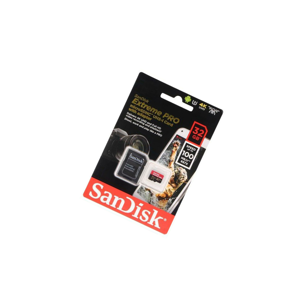 SD MicroSD Card  32GB SanDisk Extreme