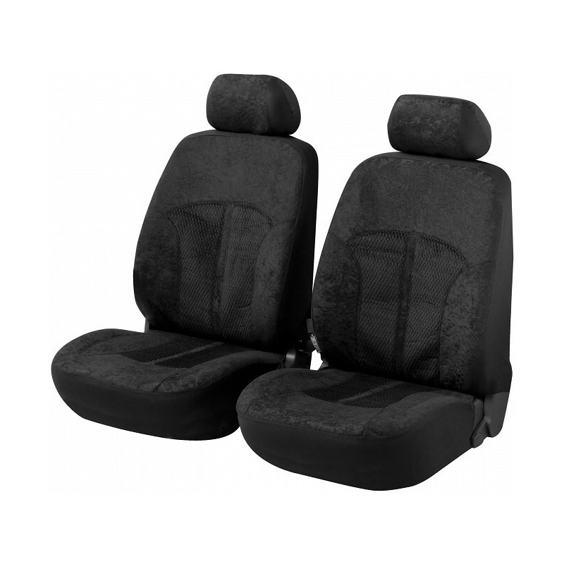 PRC SĒDEKĻU PĀRVALKU KOMPLEKTS VELVET BLACK