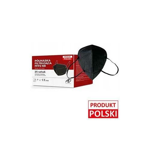 Sejas maska FFP2 melna AD-2022 EN