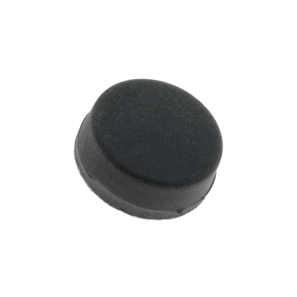 FIX&FASTEN Self-adhesive foot; black; rubber; A: