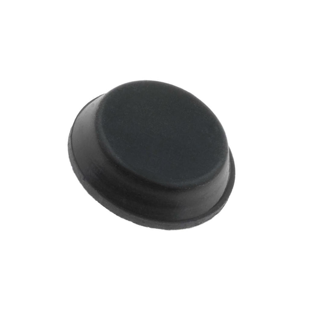 FIX&FASTEN Self-adhesive foot; black; rubber; A: