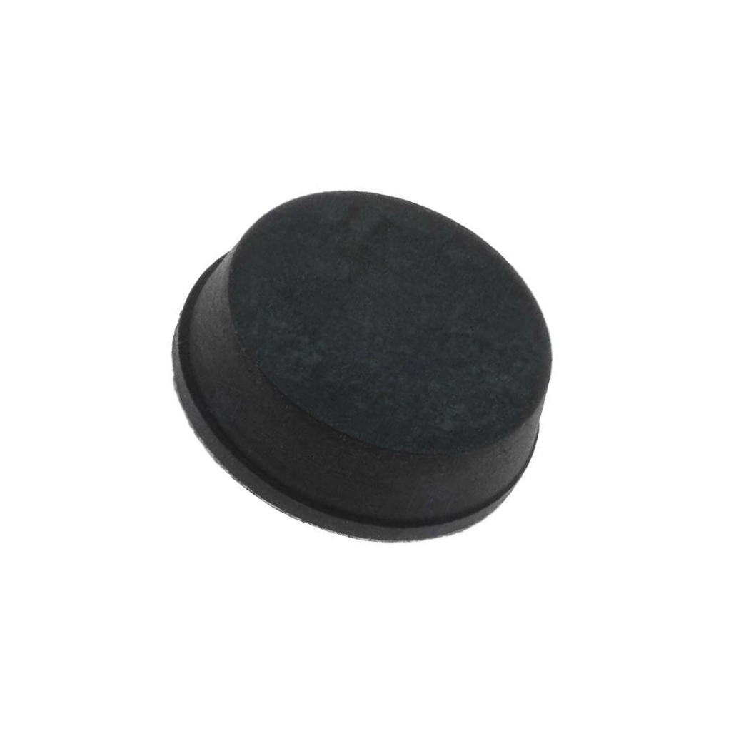 FIX&FASTEN Self-adhesive foot; black; rubber; A: