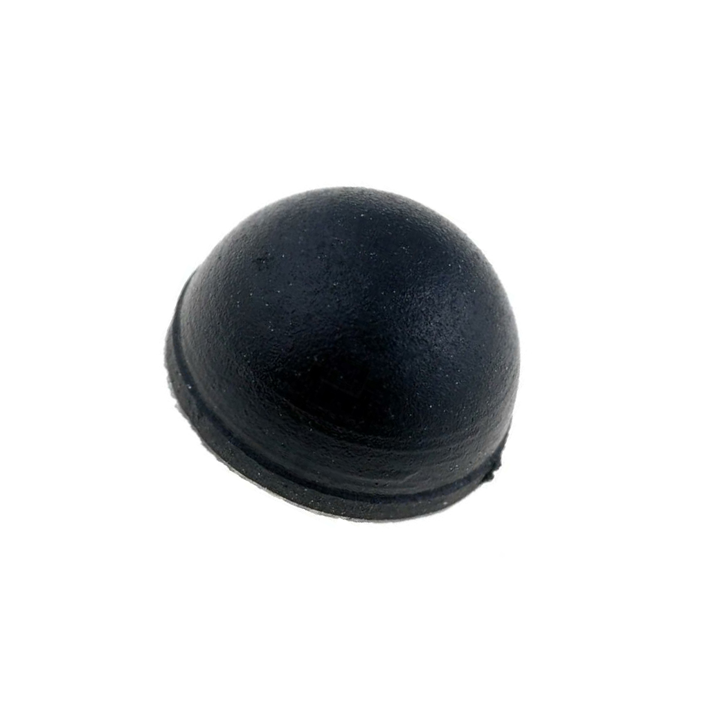 FIX&FASTEN Self-adhesive foot; black; rubber; A: