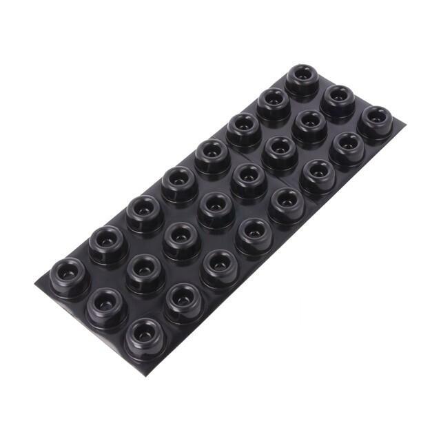 3M Self-adhesive foot; H: 10.2mm