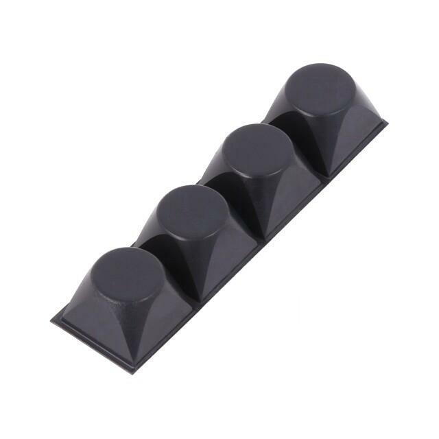 3M Self-adhesive foot; H: 13.2mm