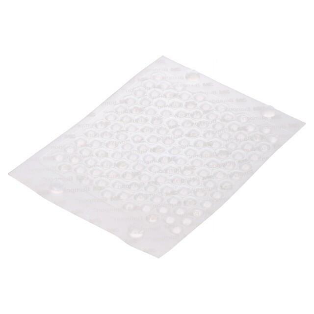 Self-adhesive foot; H: 3mm; translucent; polyetylene