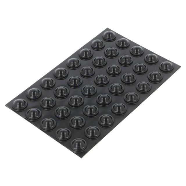 3M Self-adhesive foot; H: 6.4mm