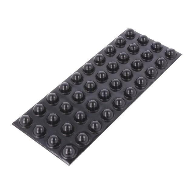 3M Self-adhesive foot; H: 9.7mm