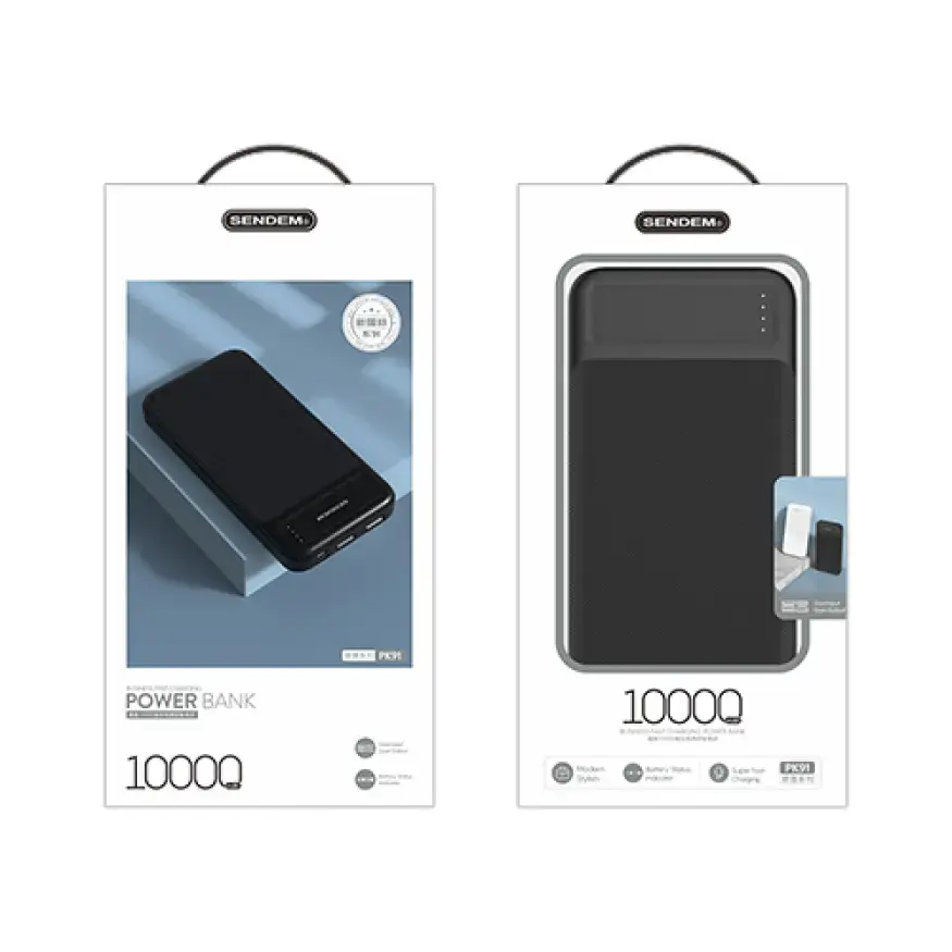 SENDEM PK91 ārējais akumulators (powerbank) |