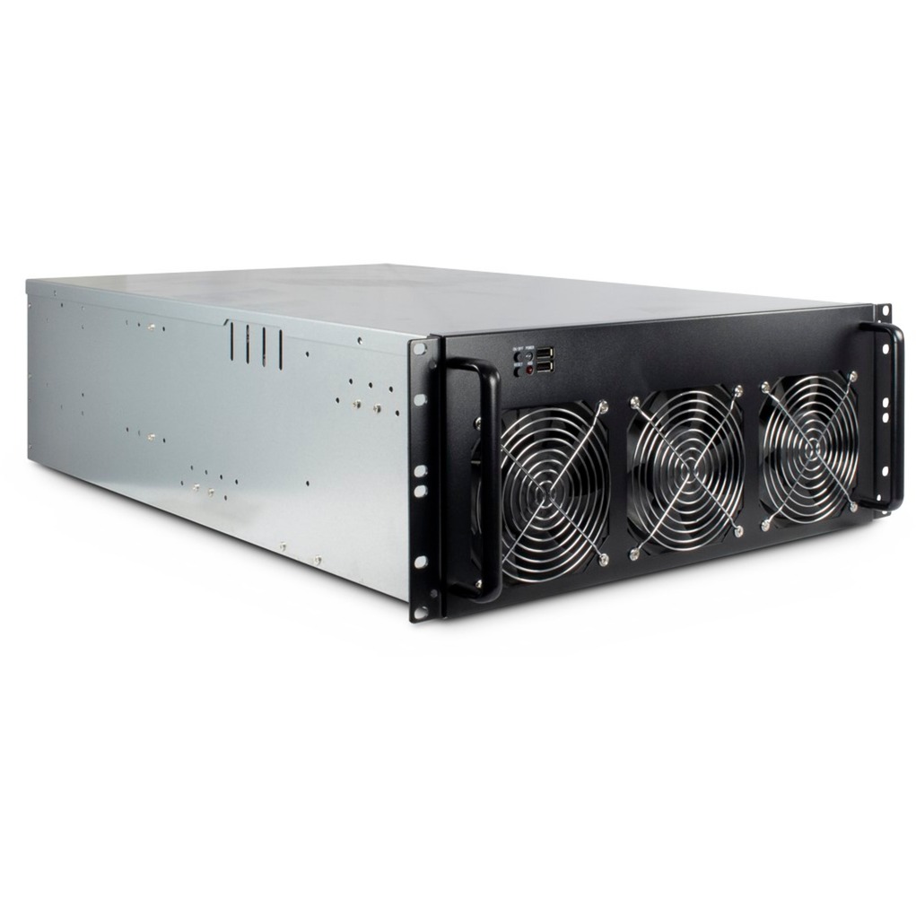 Servera korpuss Inter-Tech 4W2 Mining-Rack (88887236)