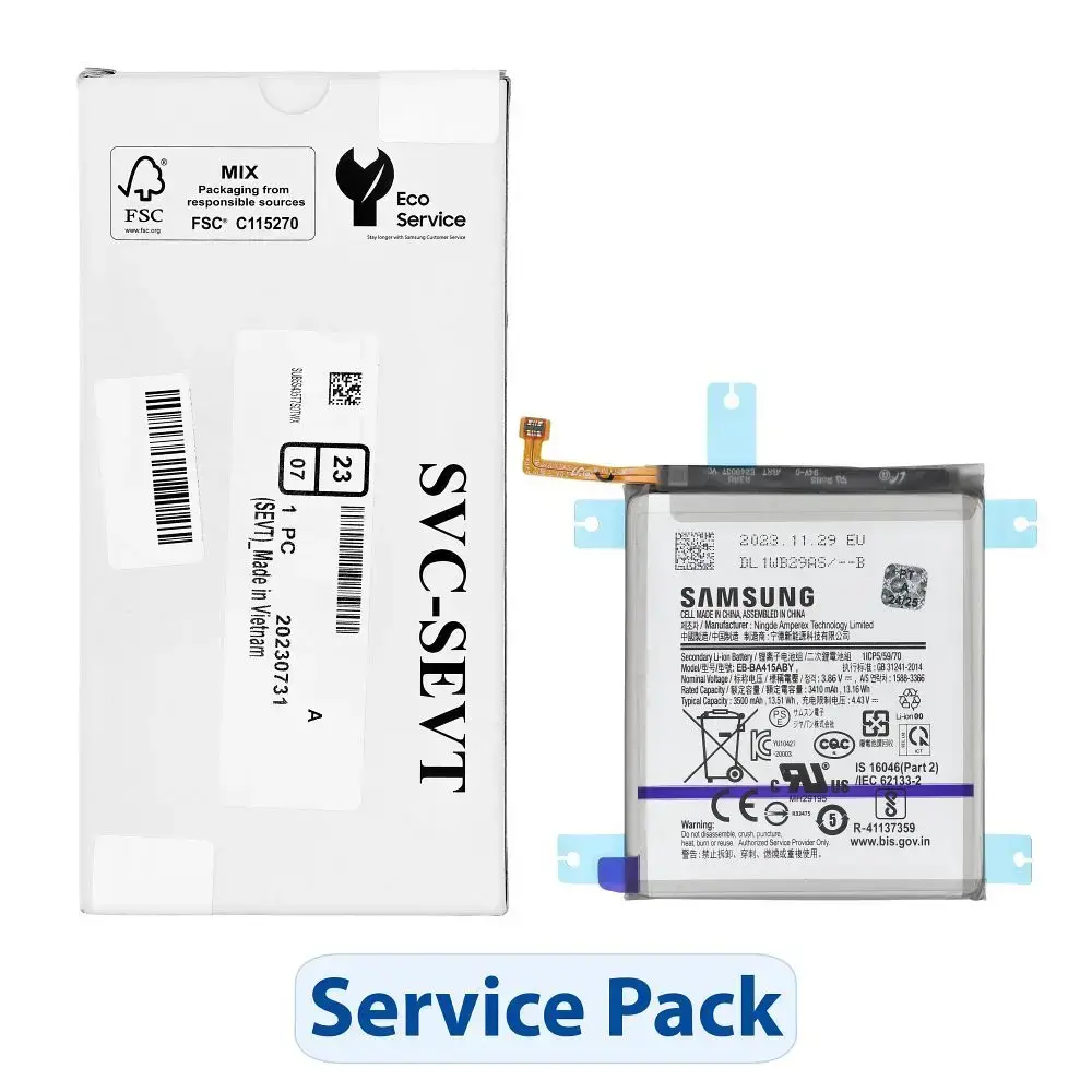 ServicePack Battery EB-BA415ABY for SAMSUNG A41
