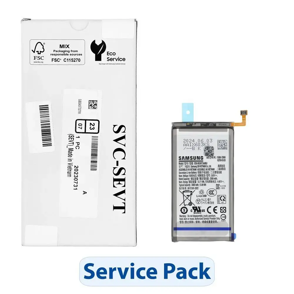 ServicePack Battery EB-BG973ABU for SAMSUNG S10