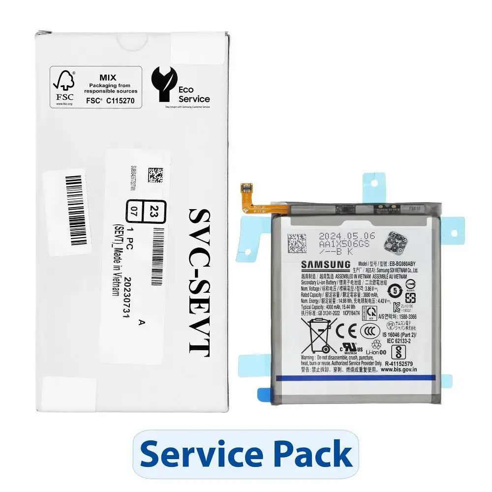 ServicePack Battery EB-BG980ABY for SAMSUNG S20