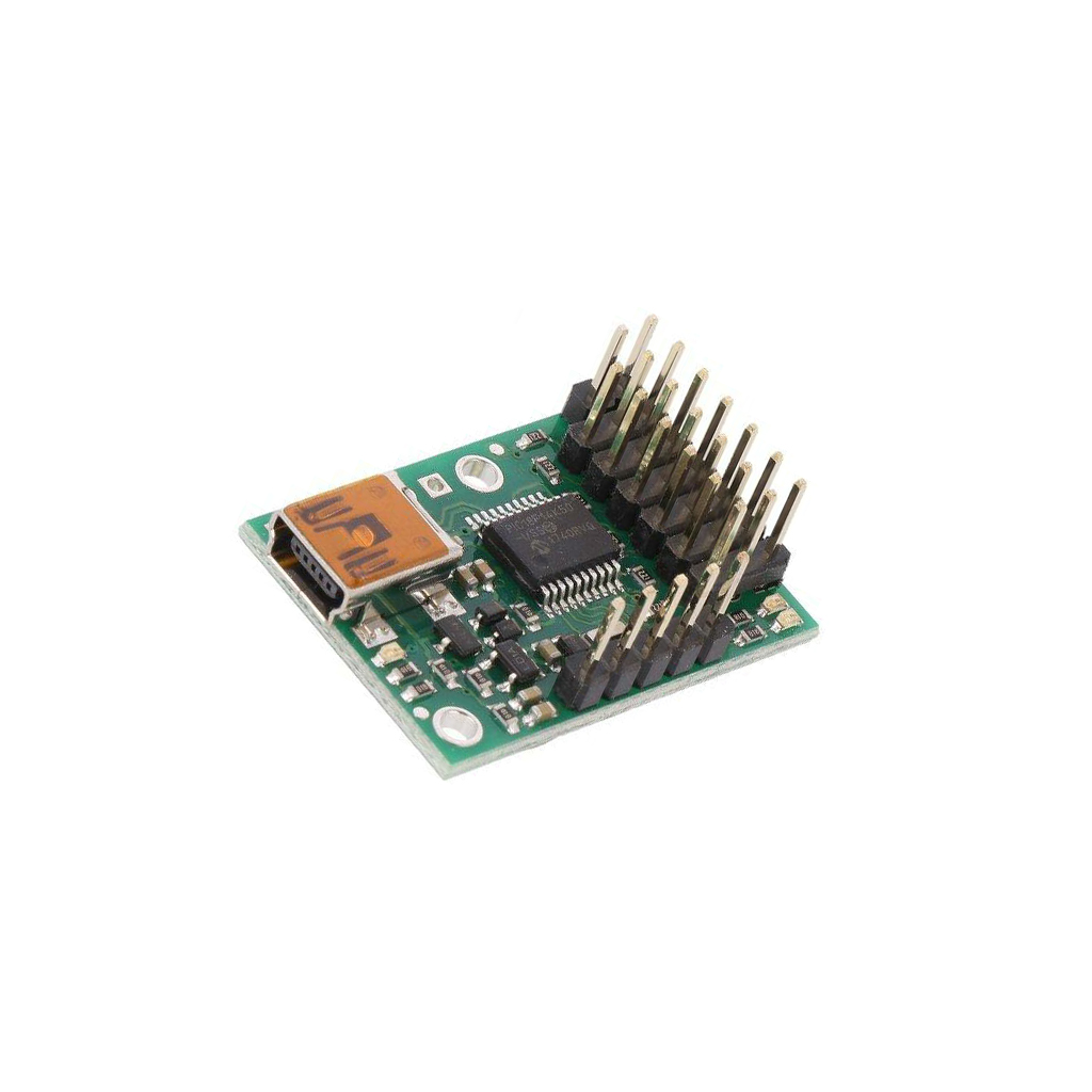 Servo controller; USB-UART; Ch: 6; 216x305mm