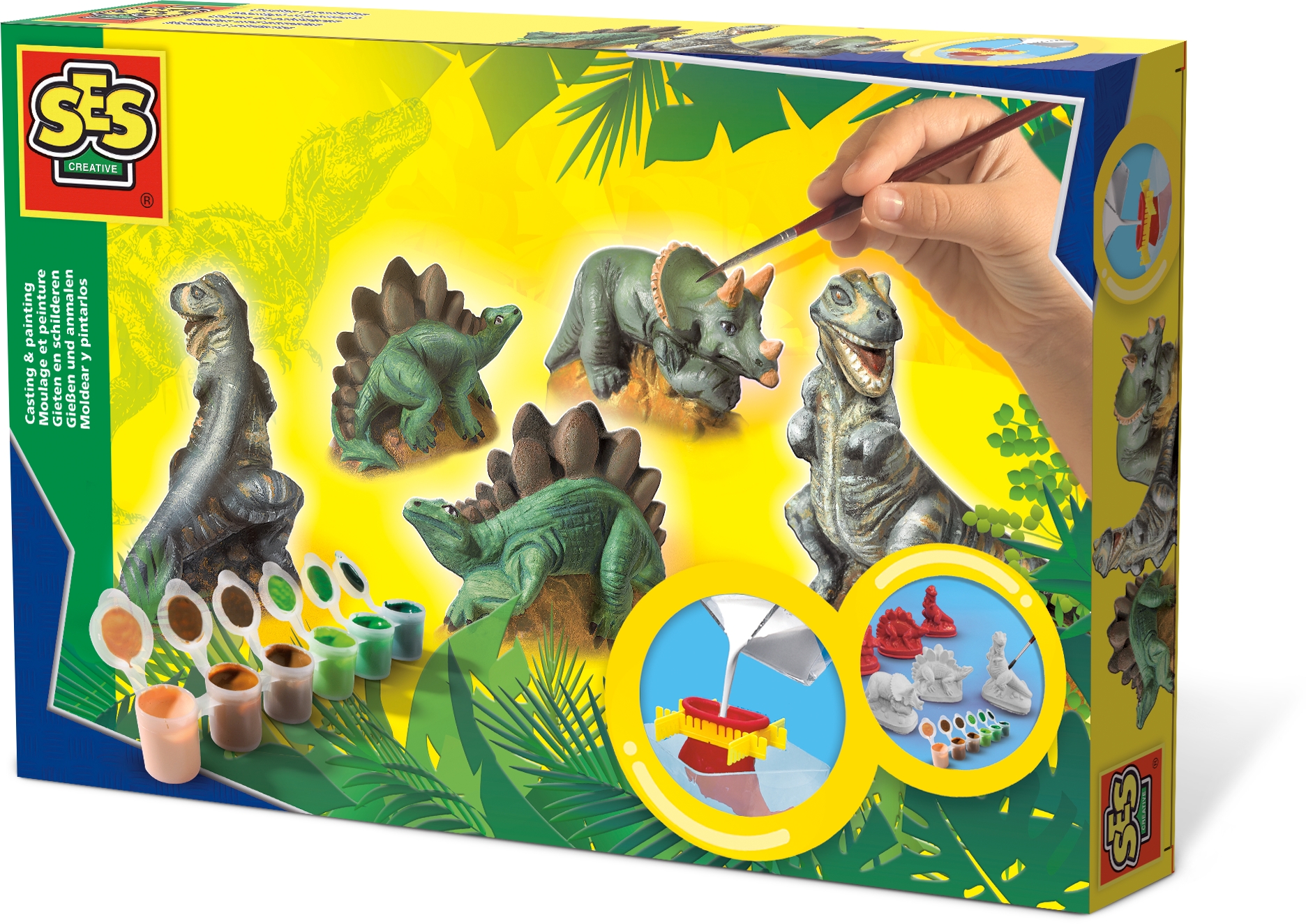 SES Ģipša figūra: Dinozauri | 01406