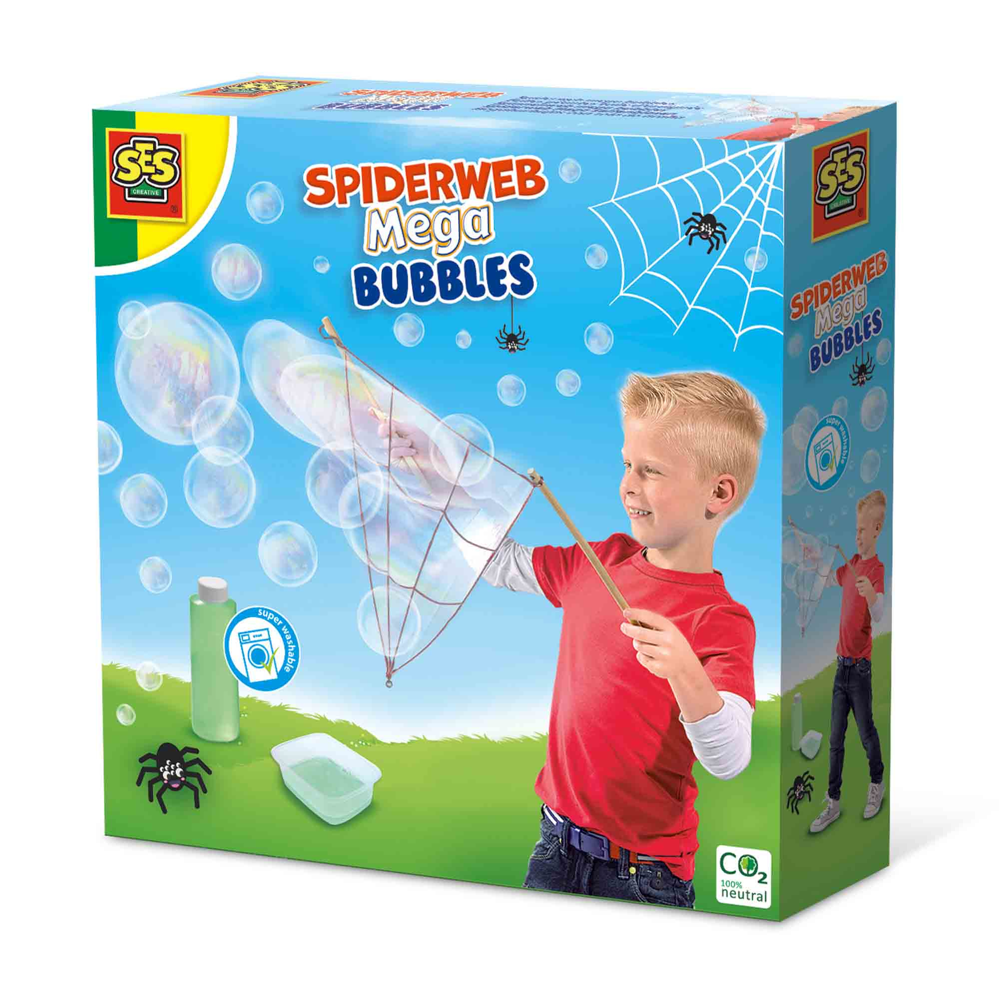 SES Zirnekļtīkla mega burbuļi | 02322S