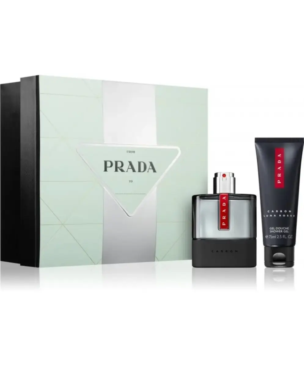 Set Prada: Luna Rossa Carbon, Eau