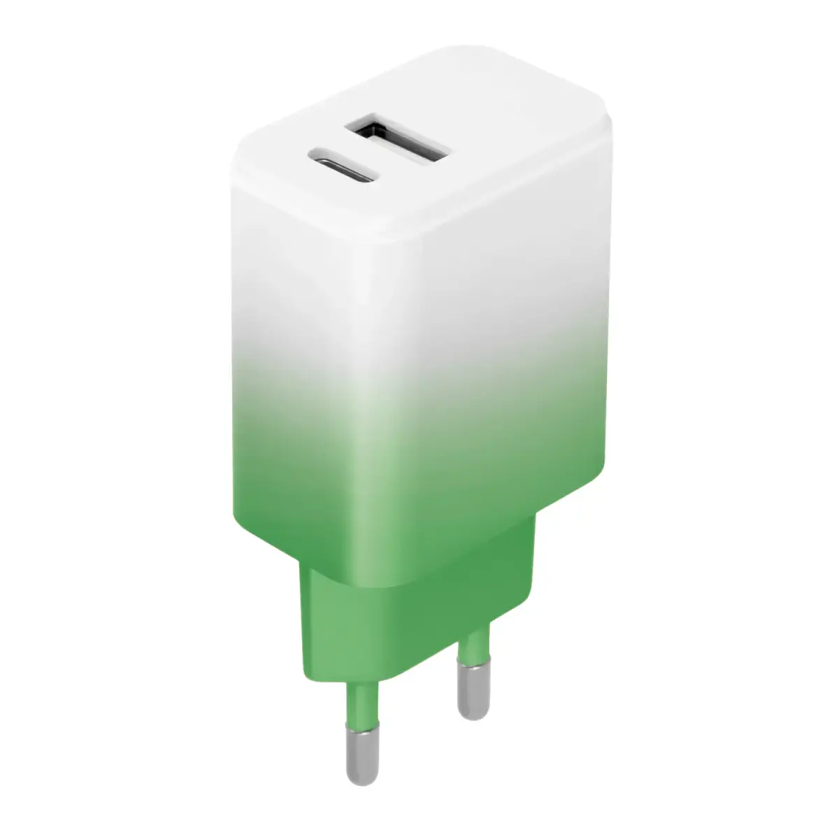 Setty lādētājs USB + USB-C 20W
