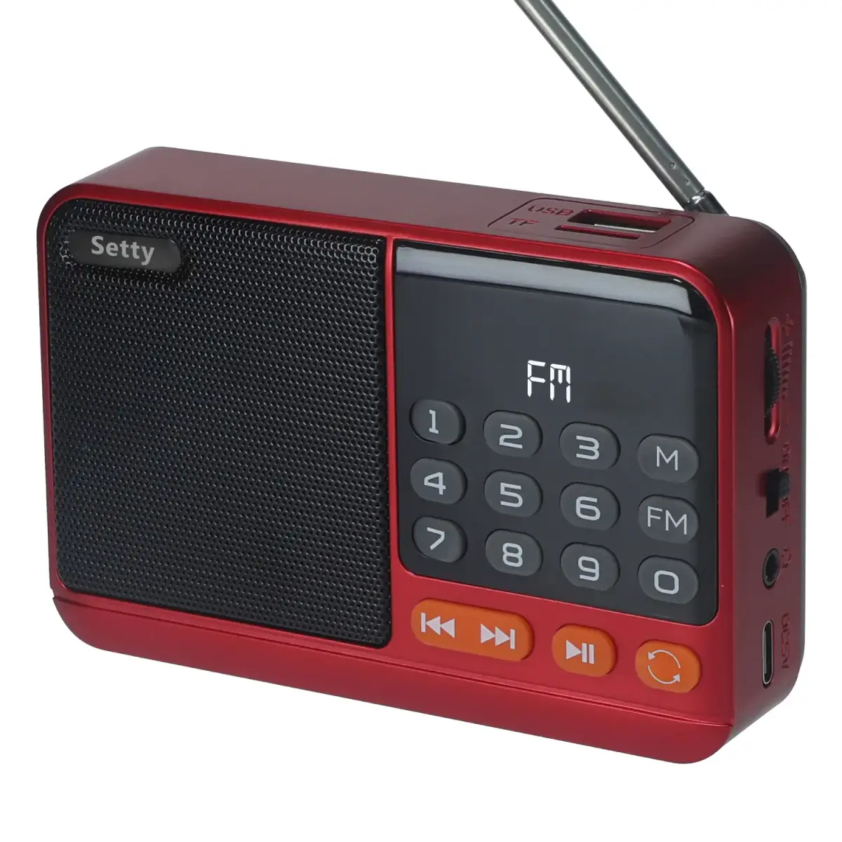 Setty mini FM radio + Bluetooth