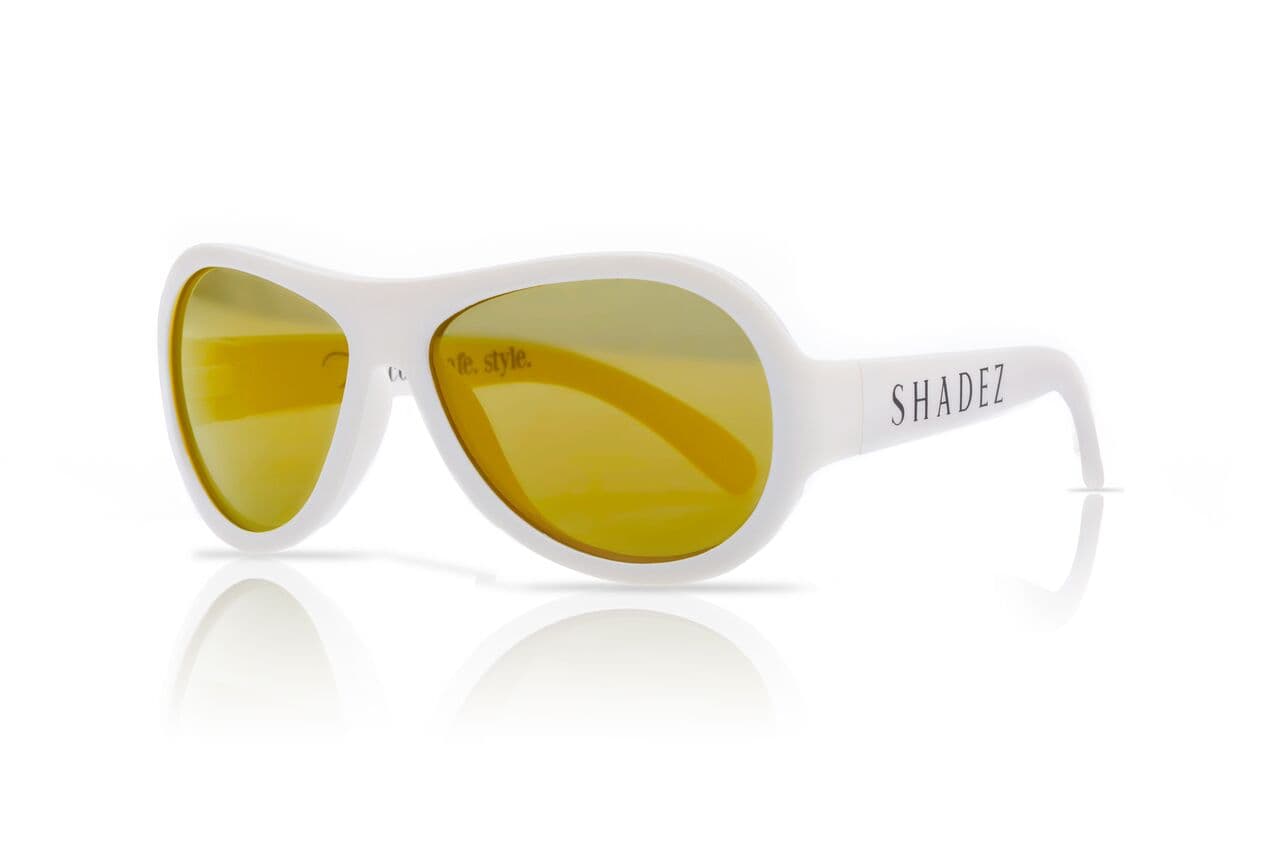 SHADEZ Classic White Junior bērnu saulesbrilles