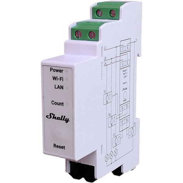 Shelly 2-kierunkowy miernik PRO 3EM 400A