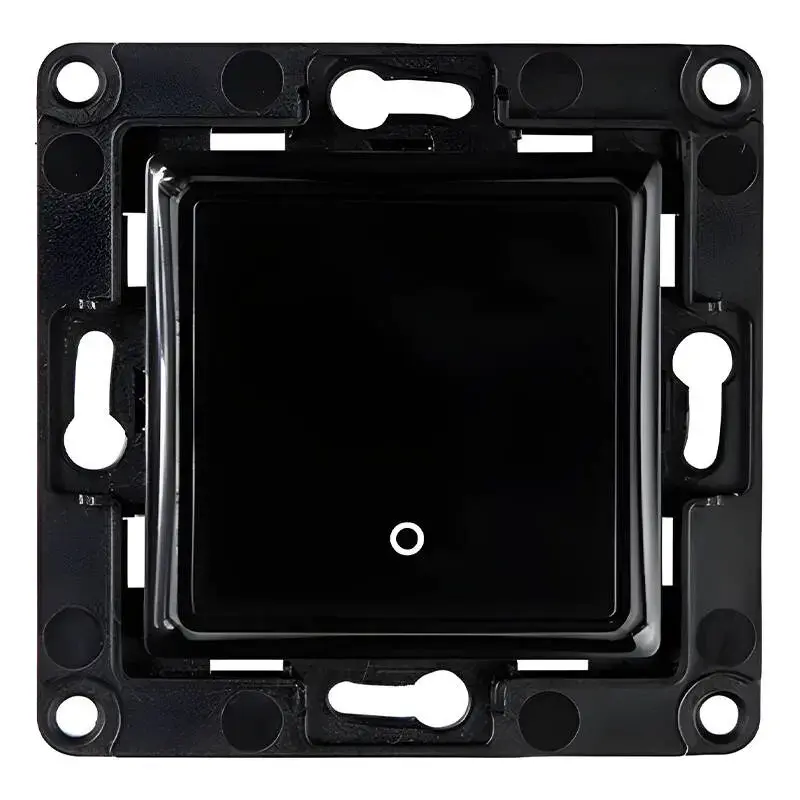 SHELLY Wall Switch 1 Black Switch