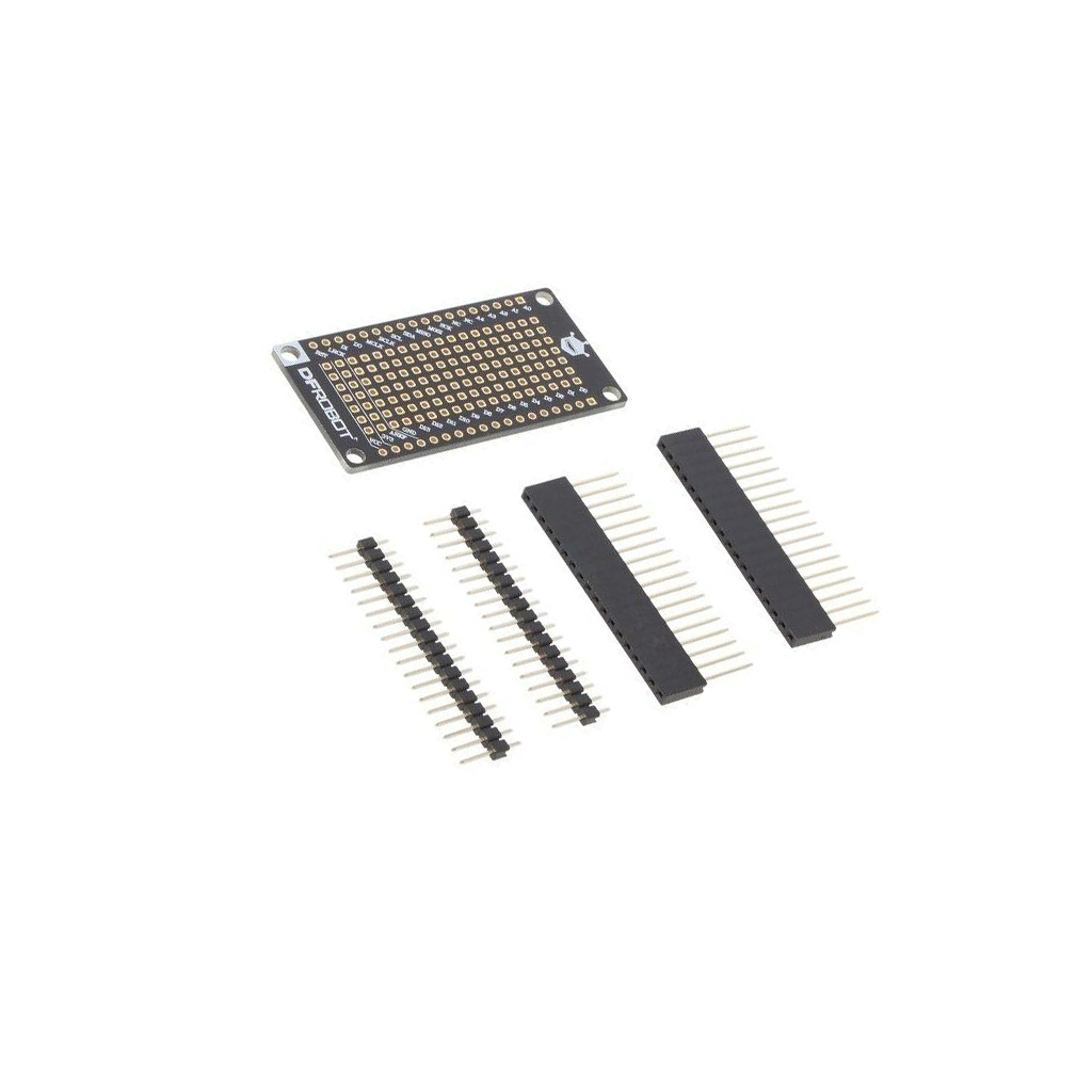 DFROBOT Shield; prototype board; Board dim: