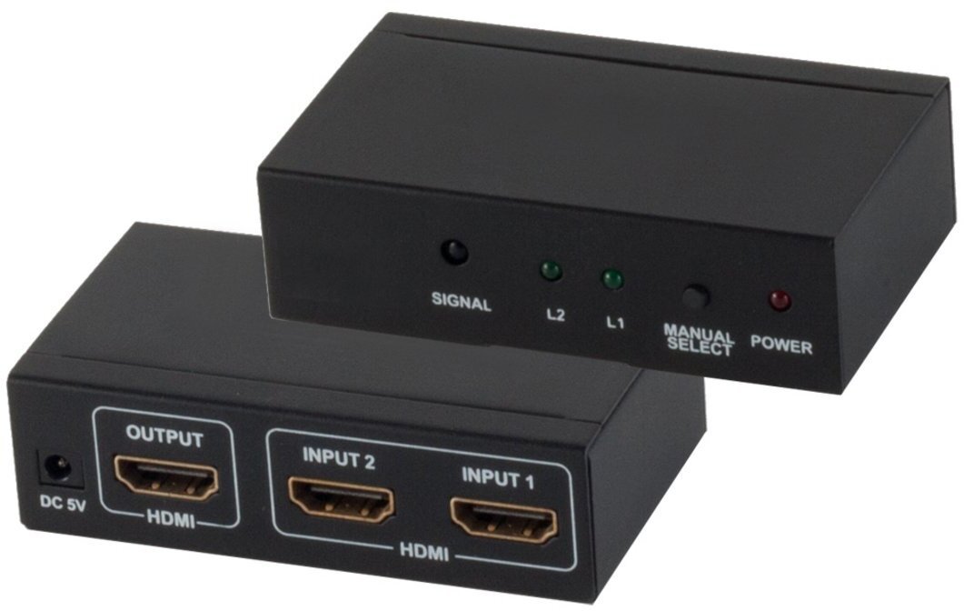 Shiverpeaks Shiverpeaks PROFESIONĀLS HDMI slēdzis 2xIN