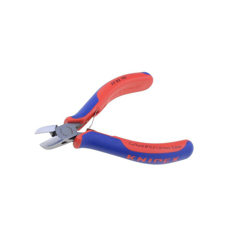 KNIPEX Side,cutting; 115mm; with small