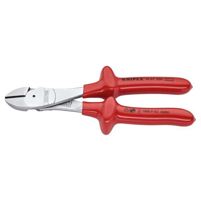 KNIPEX Side,cutting; 200mm; Pliers: insulated