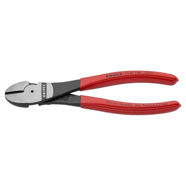 KNIPEX Side,cutting; high leverage; 180mm