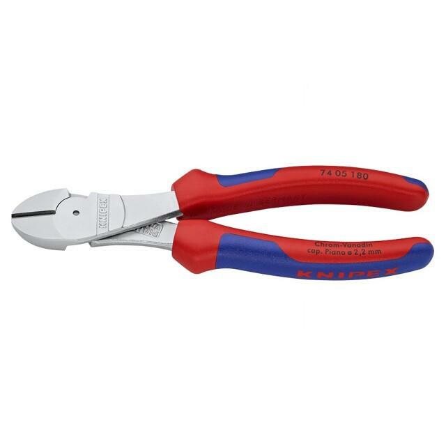KNIPEX Side,cutting; high leverage; 180mm