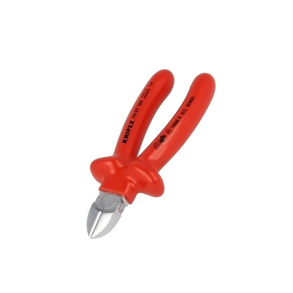 KNIPEX Side,cutting,insulated; vanadium steel