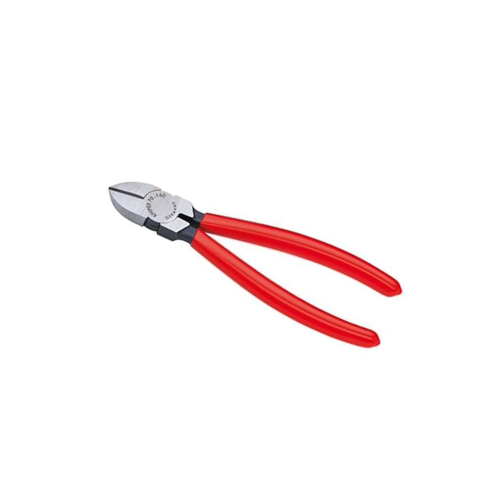 KNIPEX Side,cutting; PVC coated handles