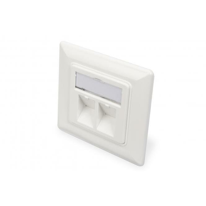 Sienas plāksne Keystone moduļiem 2 x