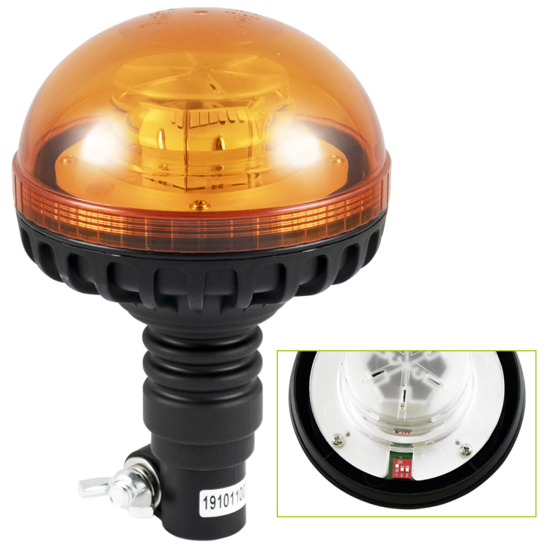 Signāl lampa LED 12 24V ar